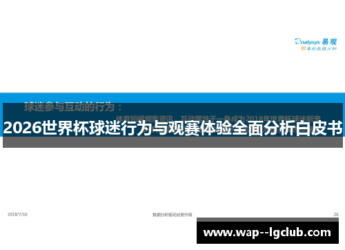 2026世界杯球迷行为与观赛体验全面分析白皮书 2026世界杯球迷行为与观赛体验全面分析白皮书