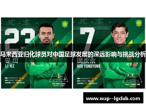 马来西亚归化球员对中国足球发展的深远影响与挑战分析